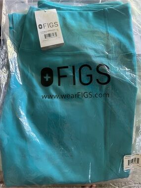 Figs Teal Performance Underscrub Leggings